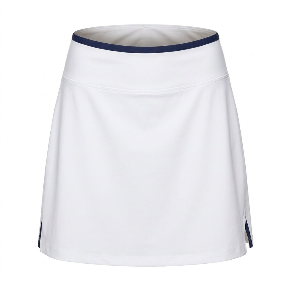 AQUA Athletic Stripe Skort Tennis Golf Active Mini Skirt With Shorts